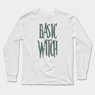 Basic Witch - Girls Gift Halloween Long Sleeve T-Shirt